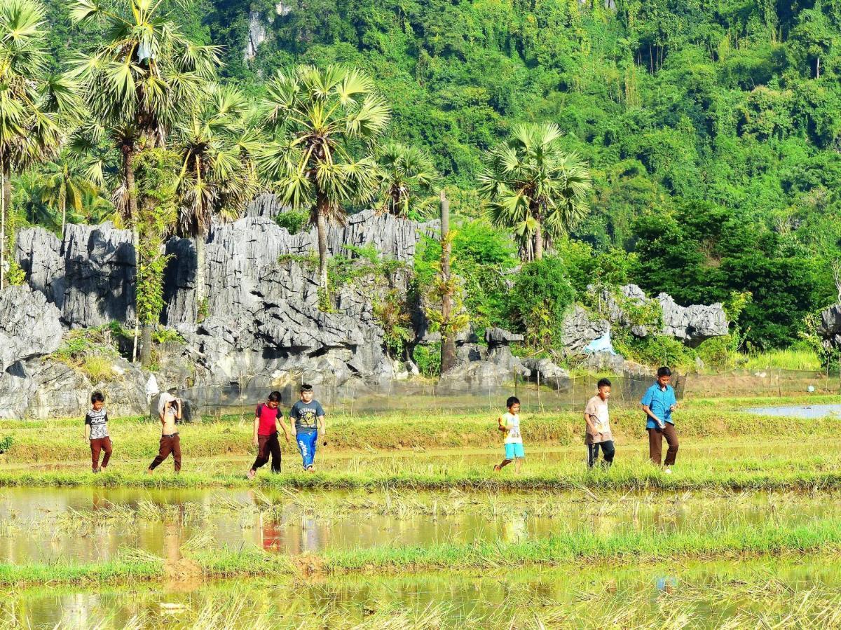 Rammang Rammang Eco Lodge Baloci エクステリア 写真